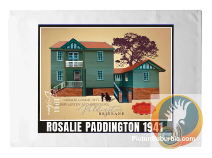 Rosalie Kindergarten: Paddington -Tea Towel - Tea Towel