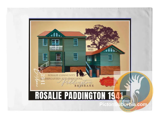 Rosalie Kindergarten: Paddington -Tea Towel - Tea Towel