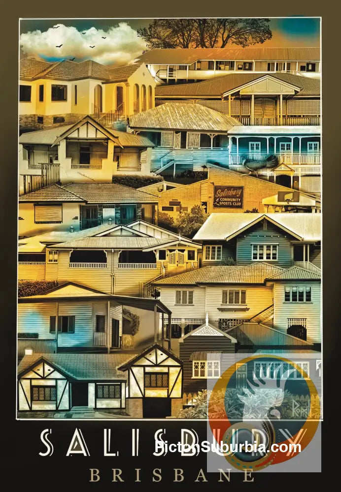 Salisbury: Postcard Sepia Pack / Set of 5 / A6 or A5 / Physical good