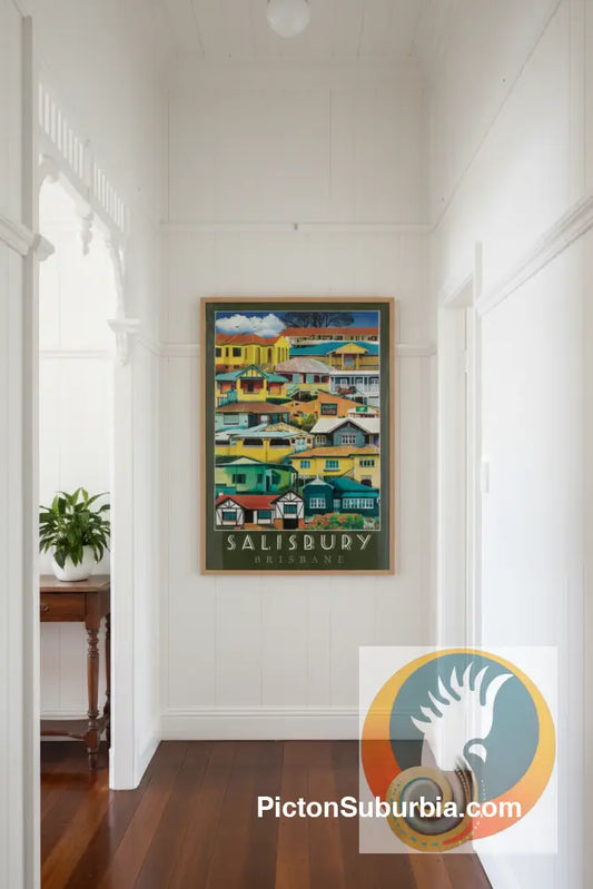 Salisbury: Suburb Art print - Physical good