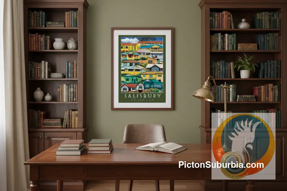 Salisbury: Suburb Art print - Physical good