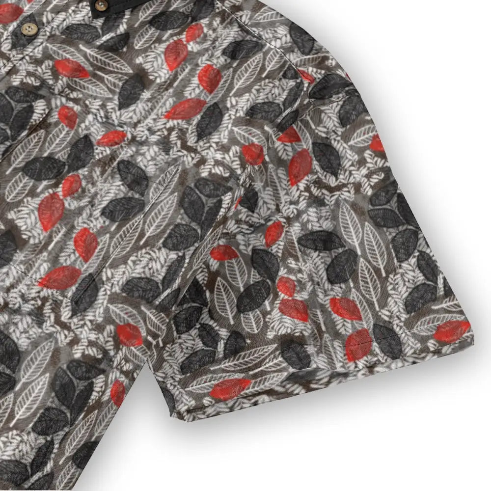 All-Over Print Men’s Breathable Shirt|140GSM Slub Cotton