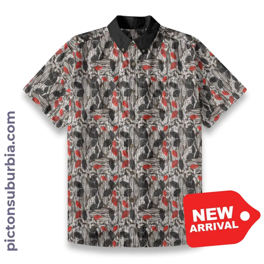 All-Over Print Men’s Breathable Shirt|140GSM Slub Cotton