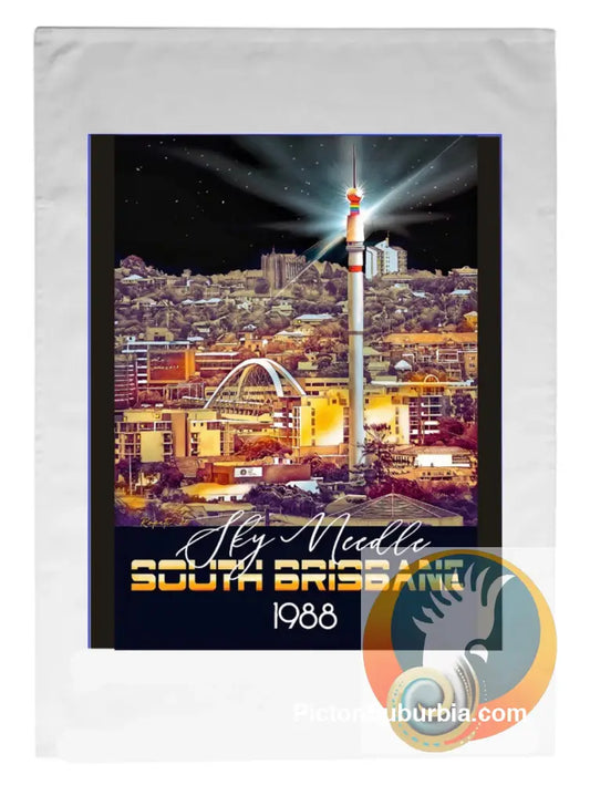 Sky Needle South Brisbane: Tea Towel - Tea Towel