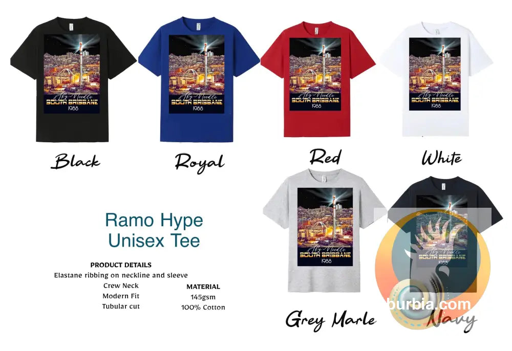 Sky Needle: South Brisbane - Tee - T-shirt