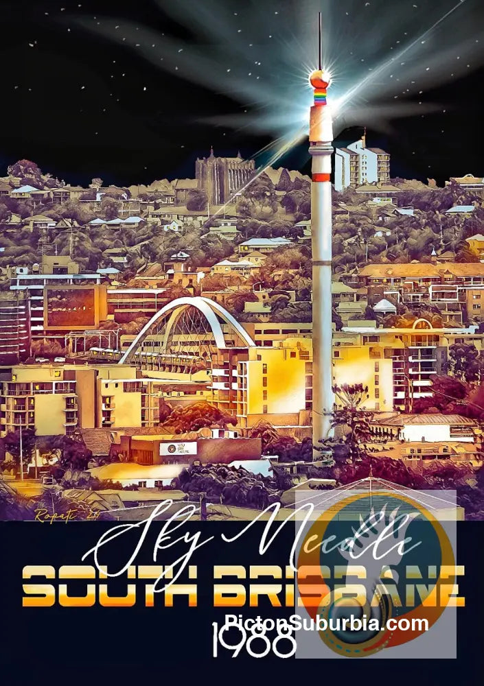 Sky Needle: South Brisbane - Tee - T-shirt