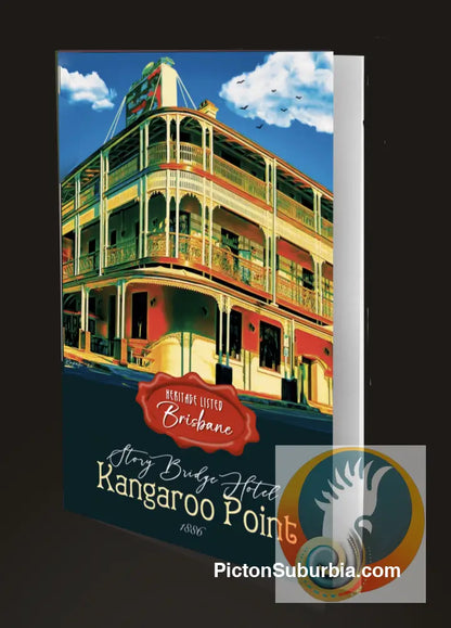 Story Bridge Hotel: Kangaroo Point: - Greeting Card Pack / Set of 5 - greeting Card