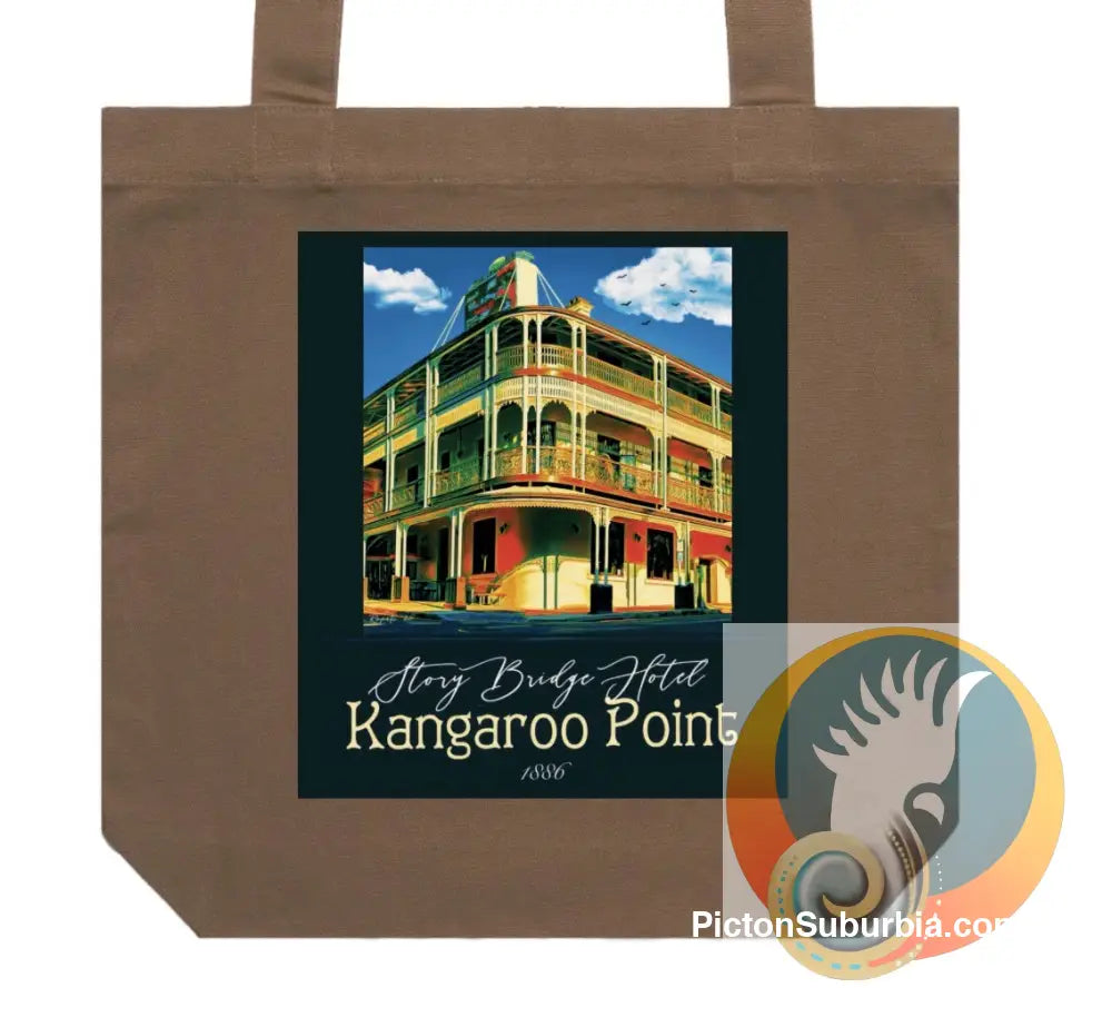 Story Bridge Hotel Tote - Walnut - ToteBag
