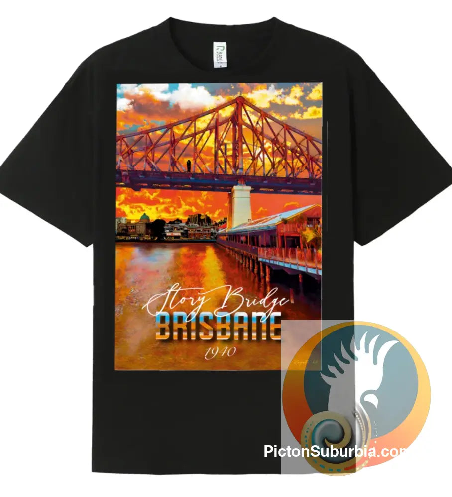 Story Bridge: Kangaroo Point - Tee - T-shirt