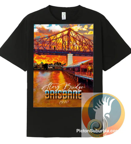 Story Bridge: Kangaroo Point - Tee - T-shirt