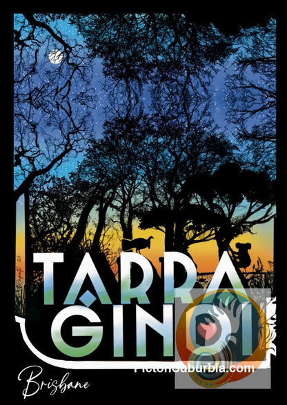 Tarragindi “Dusk” Postcard / Set of 5/ A6 or A5 / Postcard