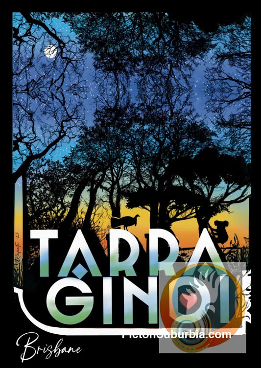 Tarragindi “Dusk” Postcard / Set of 5/ A6 or A5 / Postcard