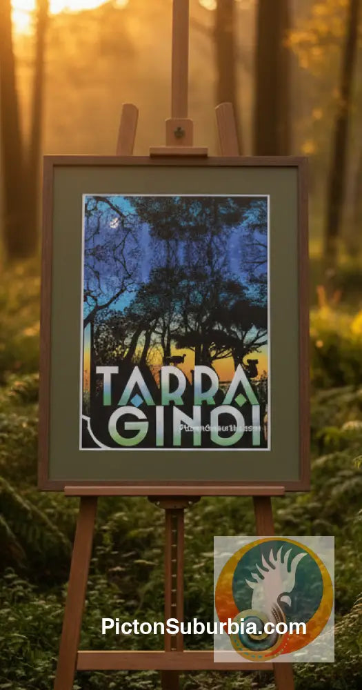 Tarragindi: Dusk Poster Print - Art Print