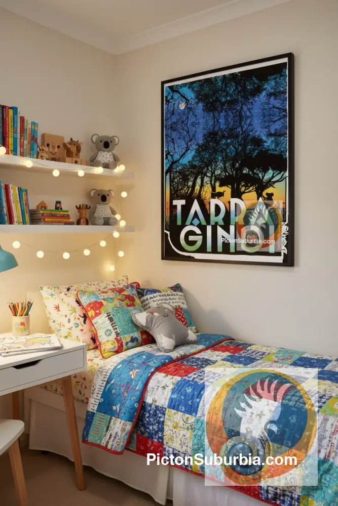 Tarragindi: Dusk Poster Print - Art Print