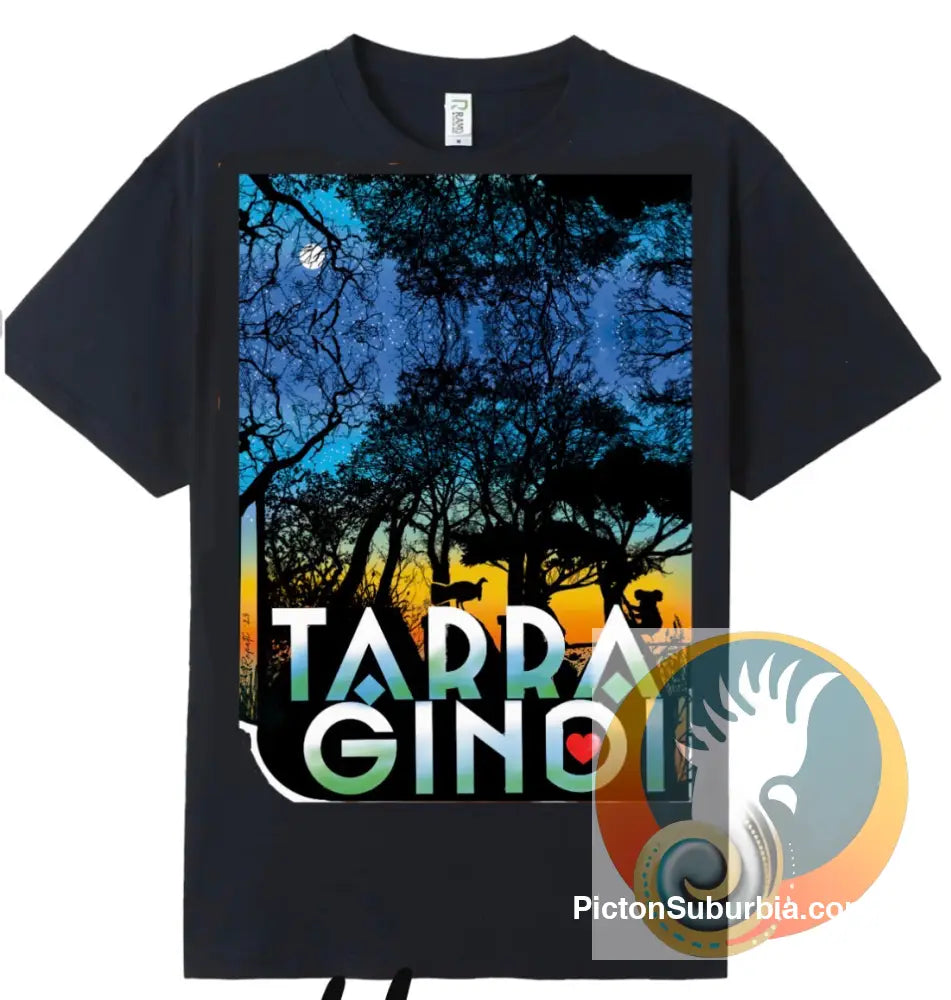 Tarragindi: Dusk Tee - S / Black