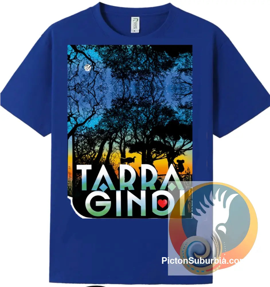 Tarragindi: Dusk Tee - S / Royal