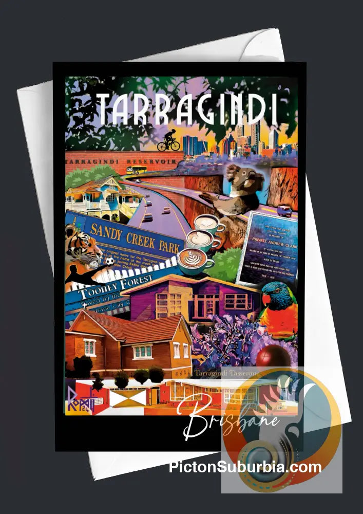 Tarragindi Suburb - Greeting card Pack / Set of 5 - greeting Card