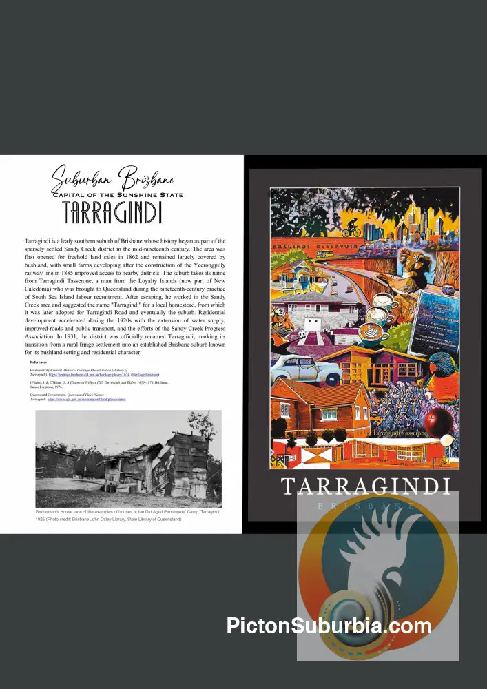 Tarragindi Suburb - Greeting card Pack / Set of 5 - greeting Card