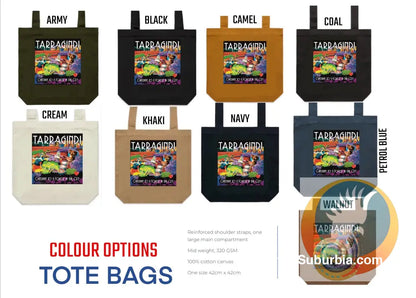 Tarragindi Suburb Tote - Navy - ToteBag