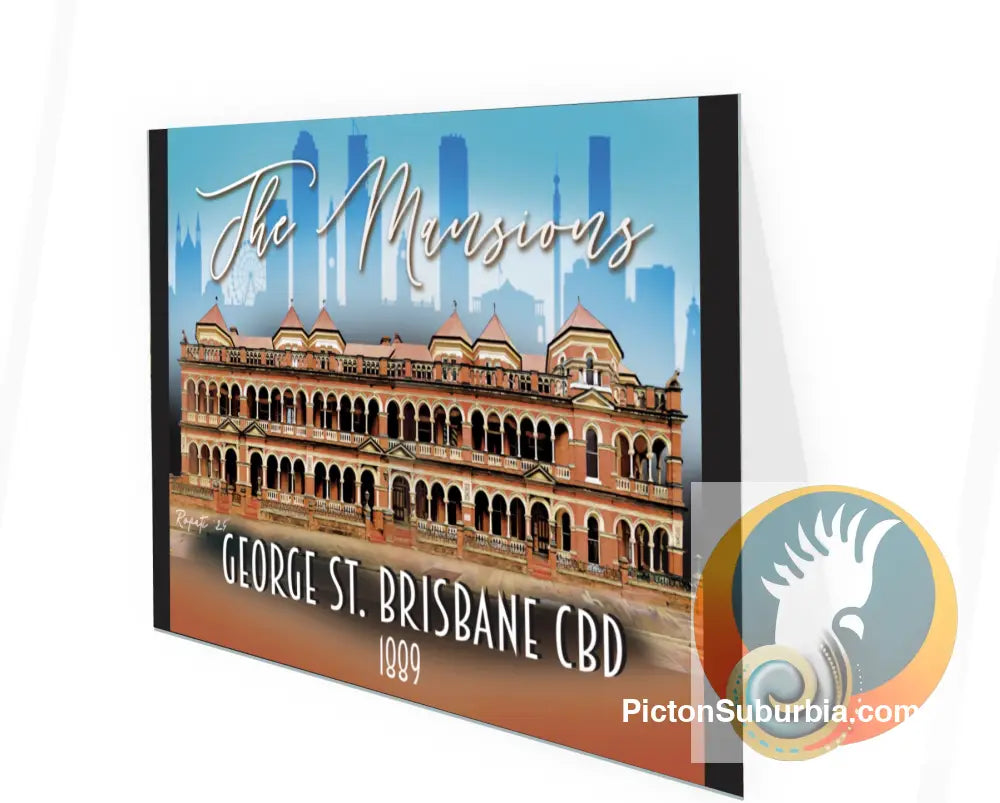 The Mansions: Brisbane CBD - Greeting Card Pack/ Set of 5 - greeting Card