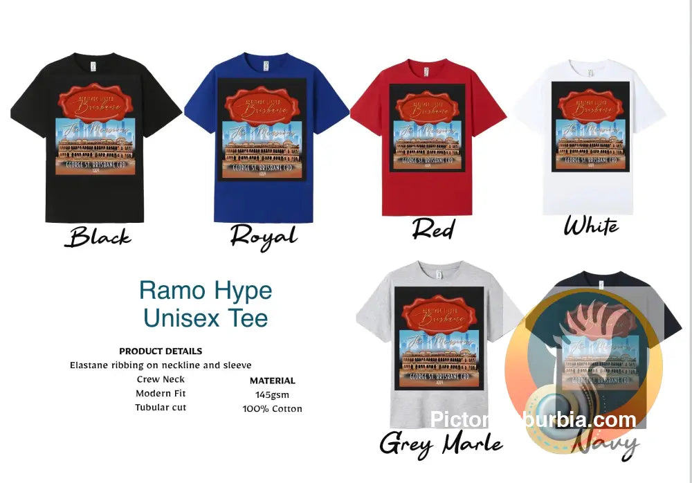 The Mansions: Brisbane CBD - Tee - Red / S - T-shirt