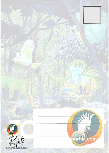 Toohey Forest Postcard / Set of 5/ A6 or A5 / Postcard