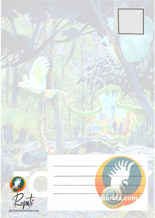 Toohey Forest Postcard / Set of 5/ A6 or A5 / Postcard