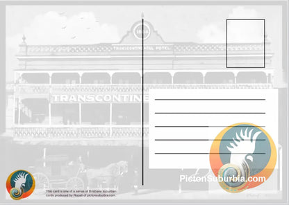 Brisbane CBD: Transcontinental Hotel Postcard Pack / Set of 5 - Physical good