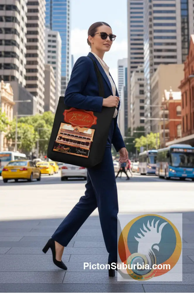 Transcontinental Hotel: Brisbane CBD - Tote - Black - Physical good