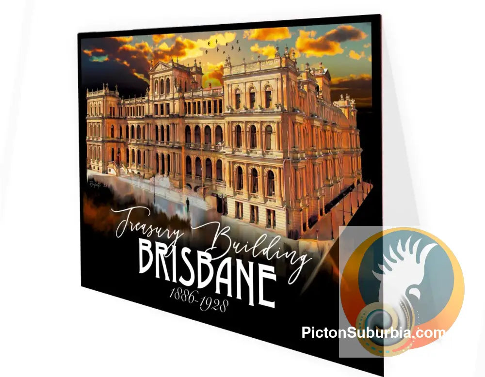 Treasury Buildingl: Brisbane CBD: - Greeting card Pack / Set of 5 - greeting Card