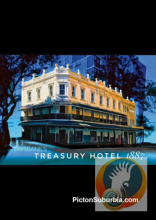 Treasury Hotel: Brisbane CBD: - Greeting card Pack / Set of 5 - Physical good