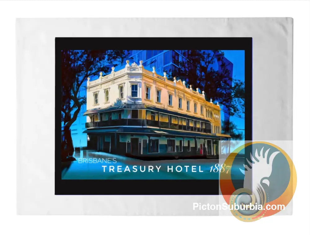 Treasury Hotel: Brisbane -Tea Towel - Physical good