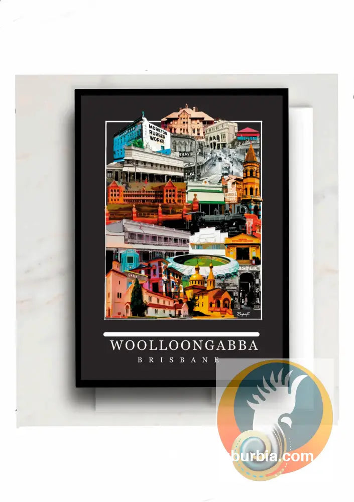 Woolloongabba: - Postcard Pack / Set of 5 / A6 or A5 / Physical good