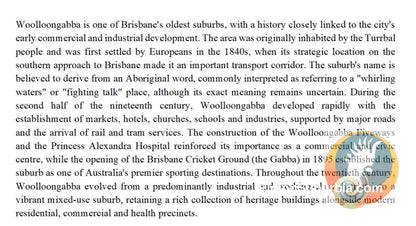 Woolloongabba Suburb - Greeting card Pack / Set of 5 - greeting Card