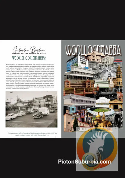 Woolloongabba Suburb - Greeting card Pack / Set of 5 - greeting Card