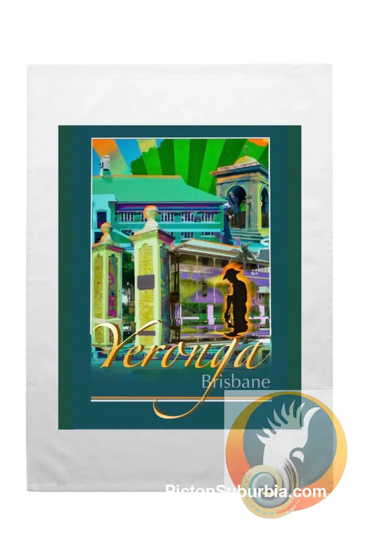 Yeronga: 100% Cotton Tea Towel - Physical good