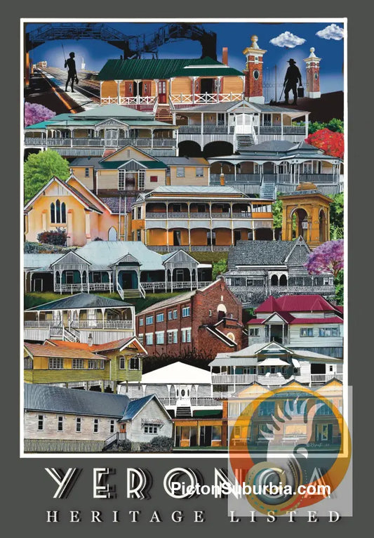 Yeronga: Heritage Listed Art print - A4 - Physical good
