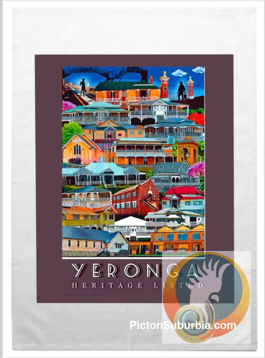 Yeronga: Heritage Listed Tea Towel - Physical good