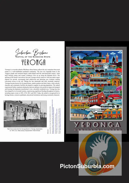 Yeronga Suburb ‘Grey’ Greeting card Pack / Set of 5 - greeting Card
